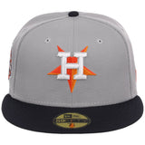 Houston Astros MLB Flipmode 2.0 New Era 59FIFTY (Gray/Navy/Gray)