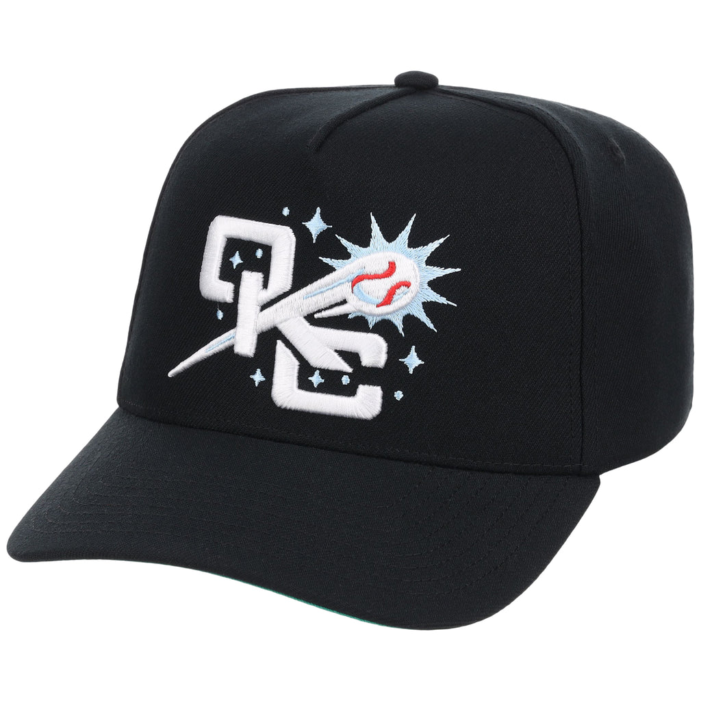 Oklahoma City Comets Field Club Minor League Monday Black OTC A-Frame