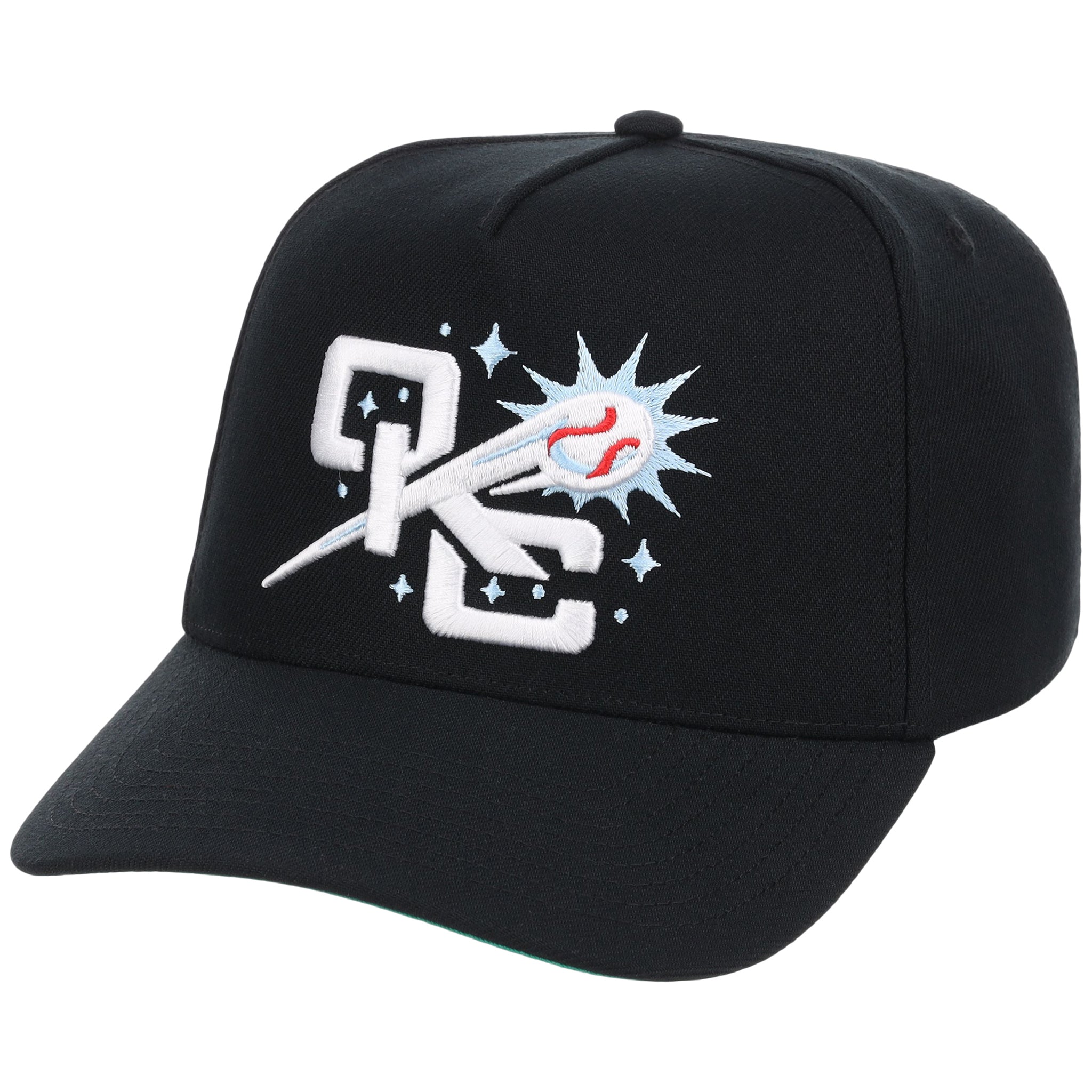 Oklahoma City Comets Field Club Minor League Monday Black OTC A-Frame