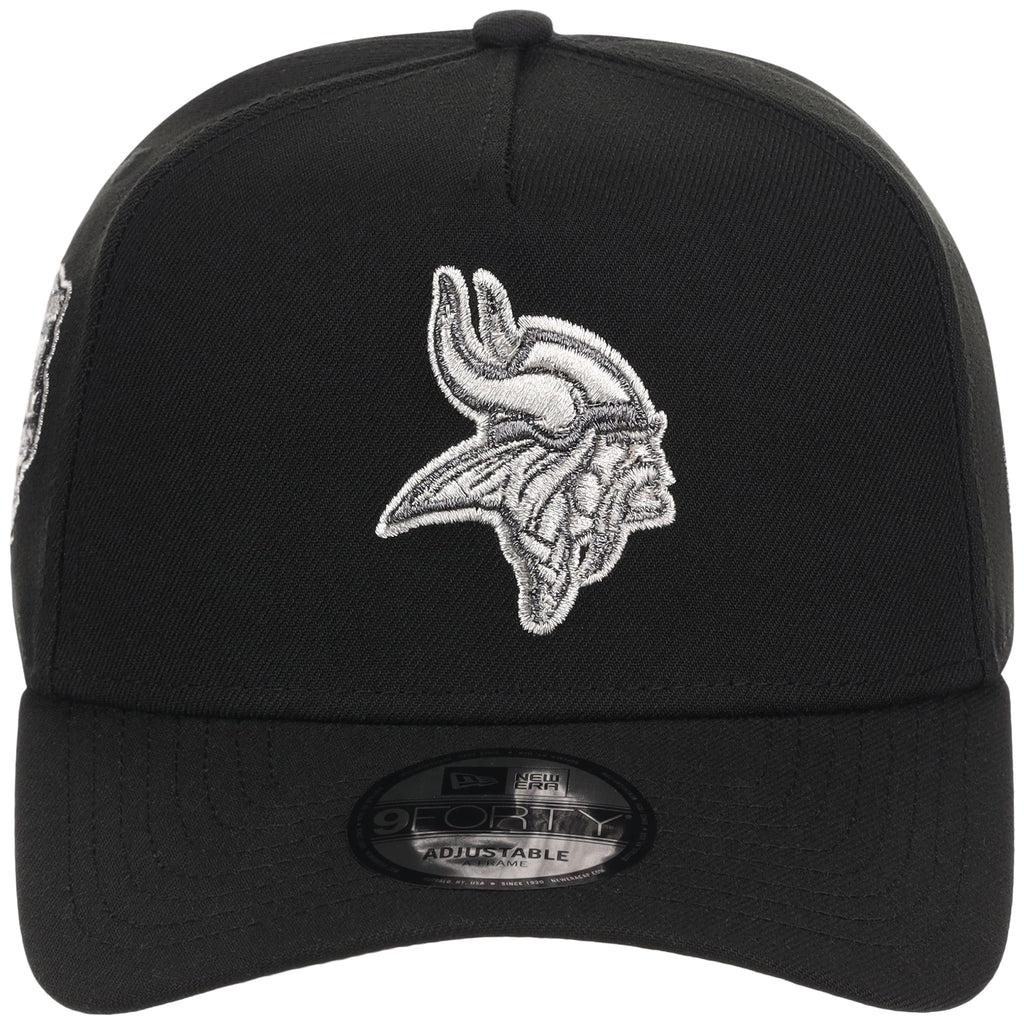 Minnesota Vikings NFL Liquid Titanium New Era 9FORTY
