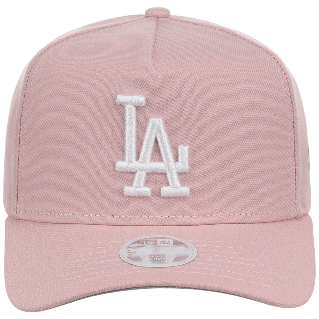Los Angeles Dodgers Women's New Era 9FORTY Pink A-Frame