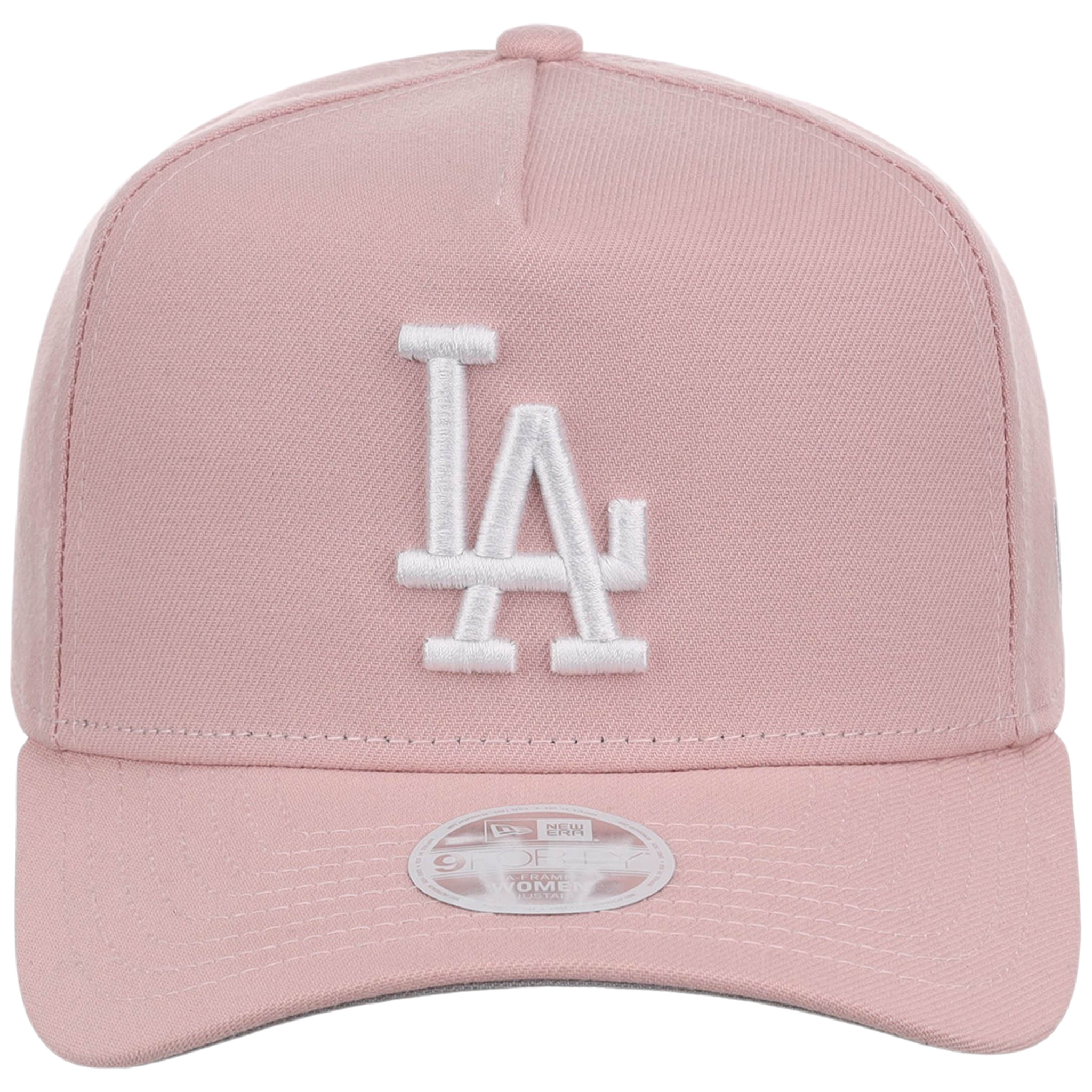 Los Angeles Dodgers Women's New Era 9FORTY Pink A-Frame