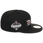 Los Angeles Dodgers Cow Script (Black/Black) Lids HD LA Pack