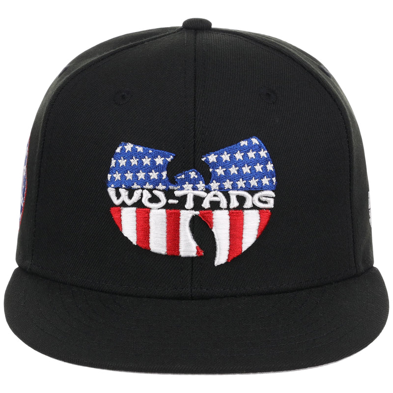 Wu-Tang Americana Fitted (Black/Black) – LidsHatDrop