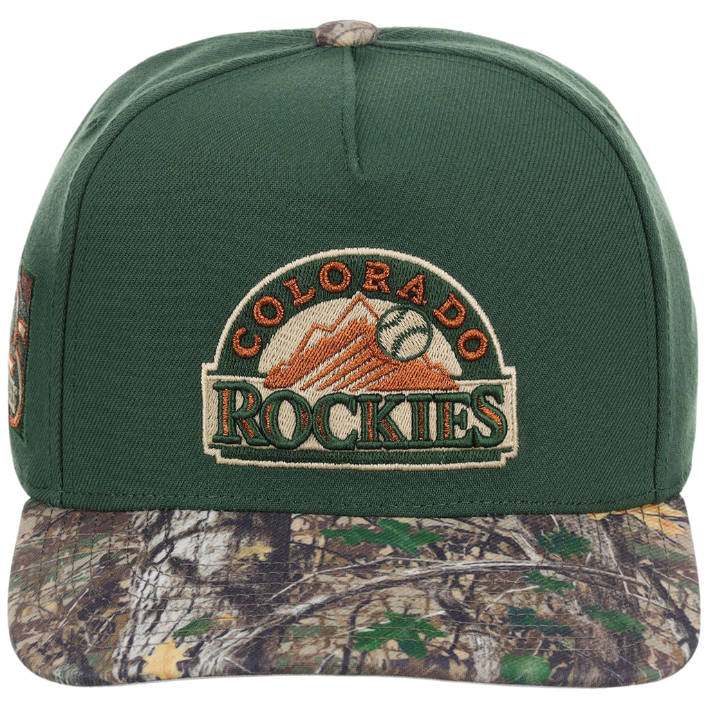 Colorado Rockies MLB Mitchell & Ness Copper Trees Pro Pinch