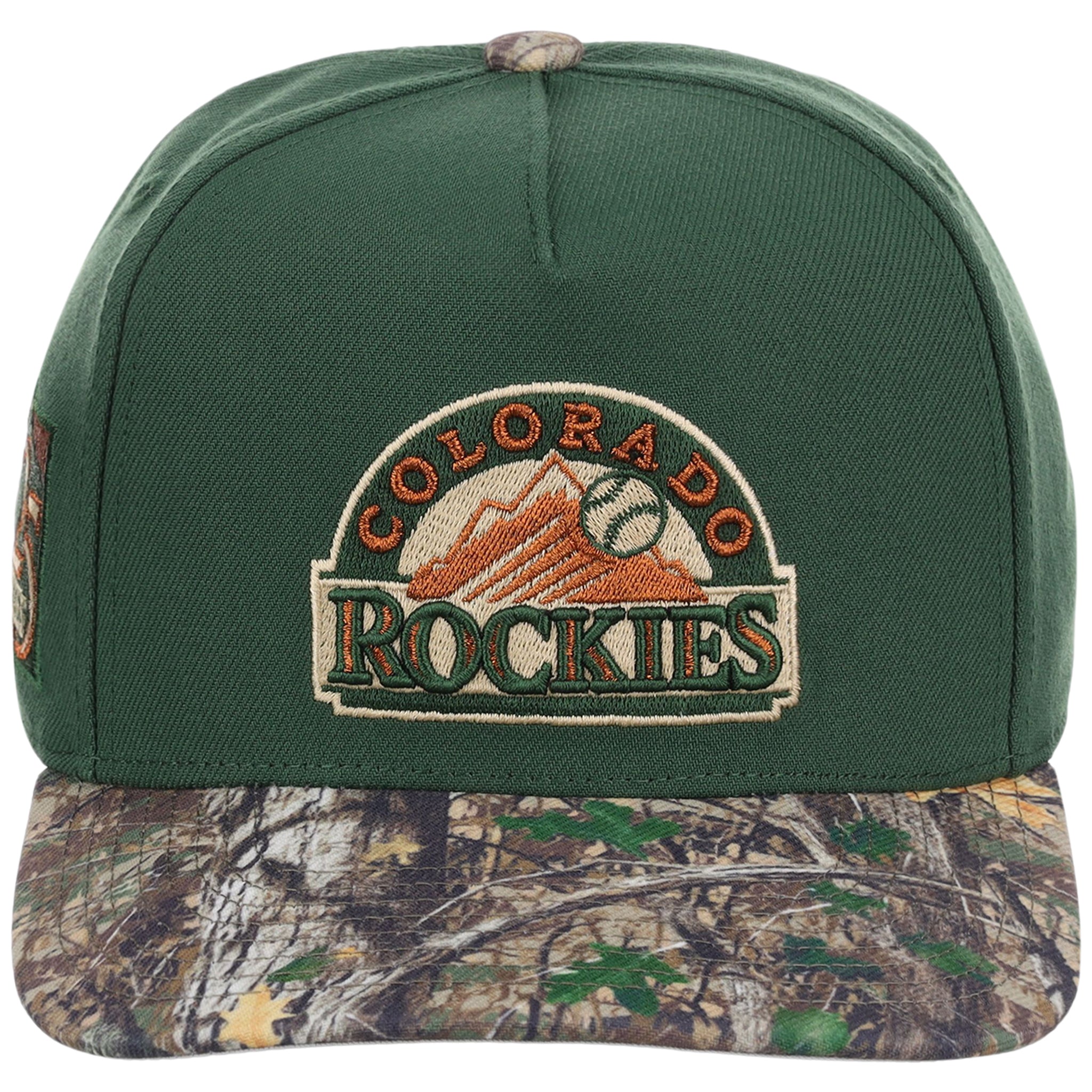 Colorado Rockies MLB Mitchell & Ness Copper Trees Pro Pinch