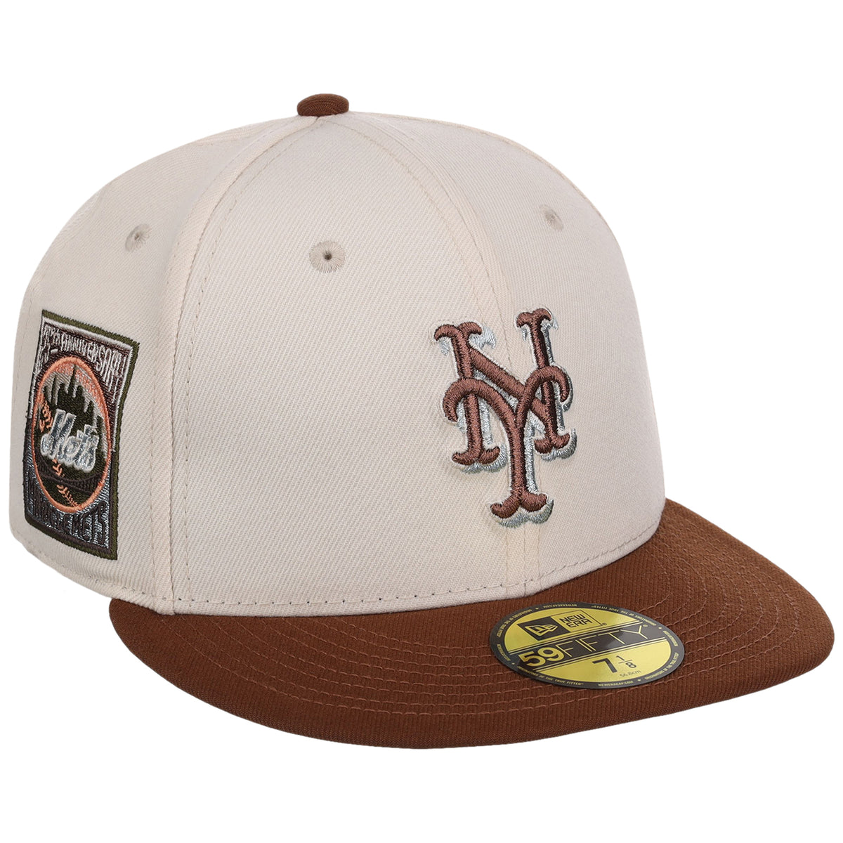 New York Mets MLB Auburn Cream New Era 59FIFTY
