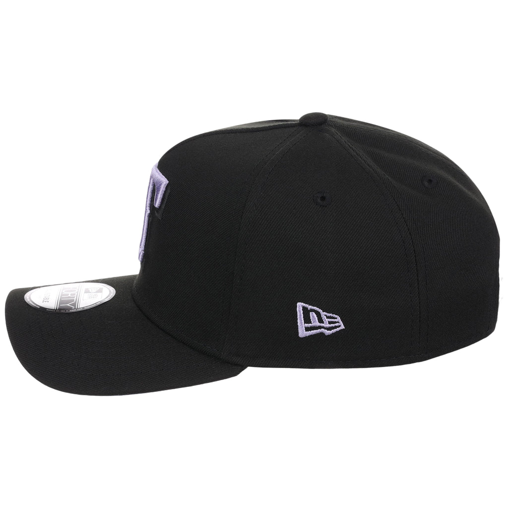 Texas Rangers MLB Black x Lavender FASHION CORE New Era 9FORTY A-Frame