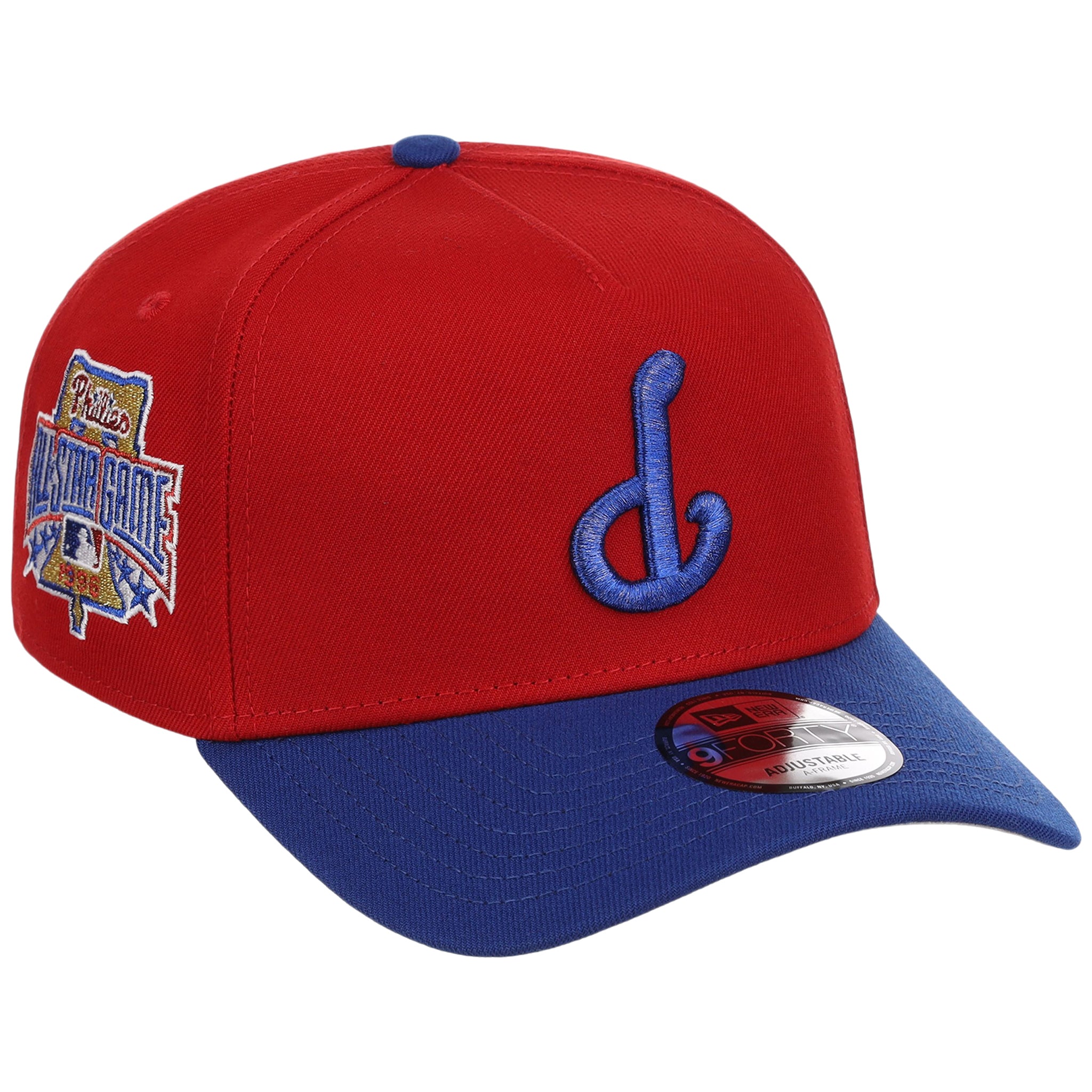 Philadelphia Phillies MLB Flipmode 2.0 New Era 9FORTY A-Frame (Red/Royal/Gray)