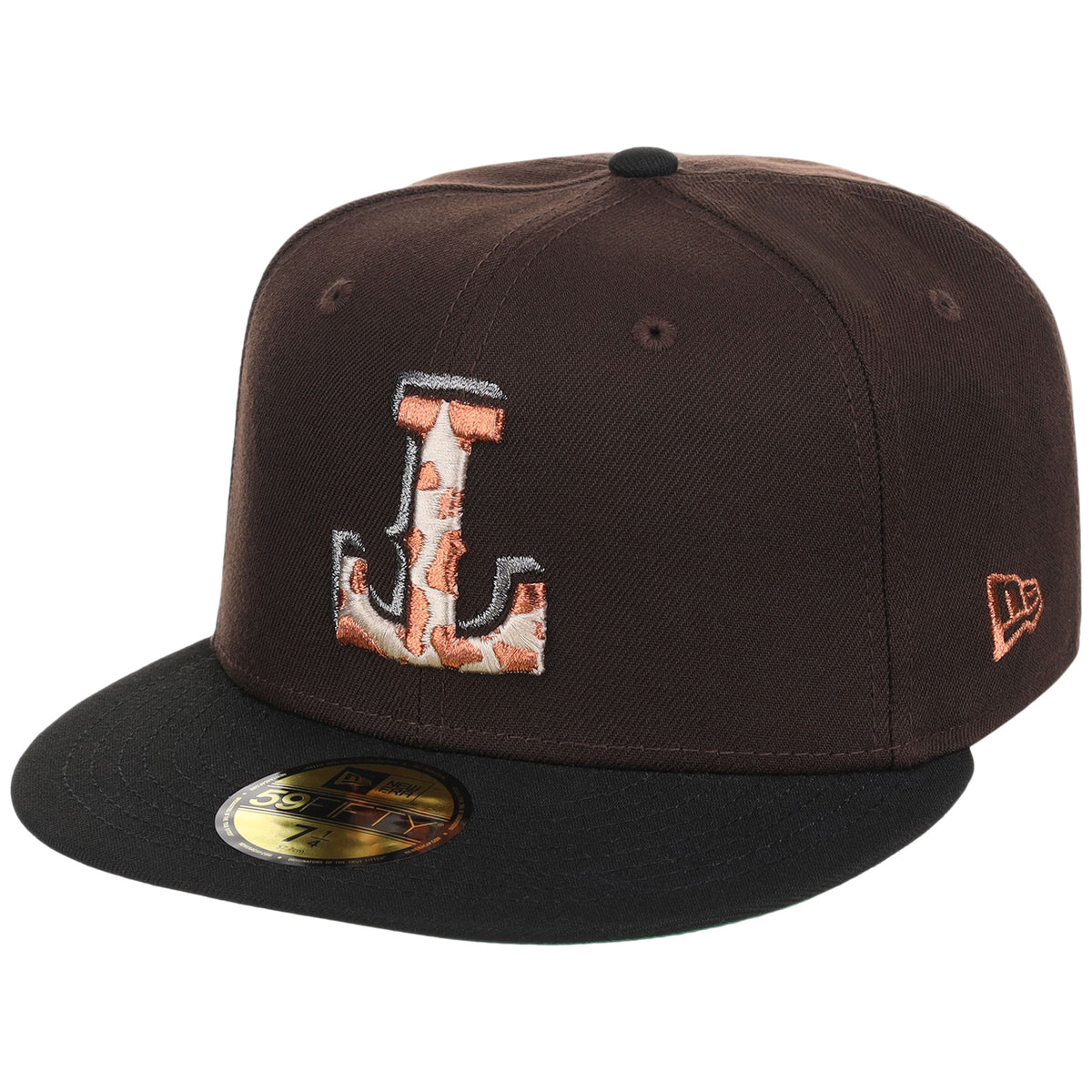 Texas Rangers Lone Star Livestock New Era 59FIFTY (Dark Brown/Black)