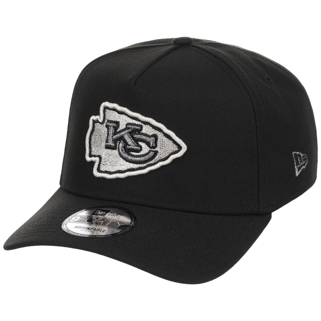 Kansas City Chiefs NFL Liquid Titanium New Era 9FORTY