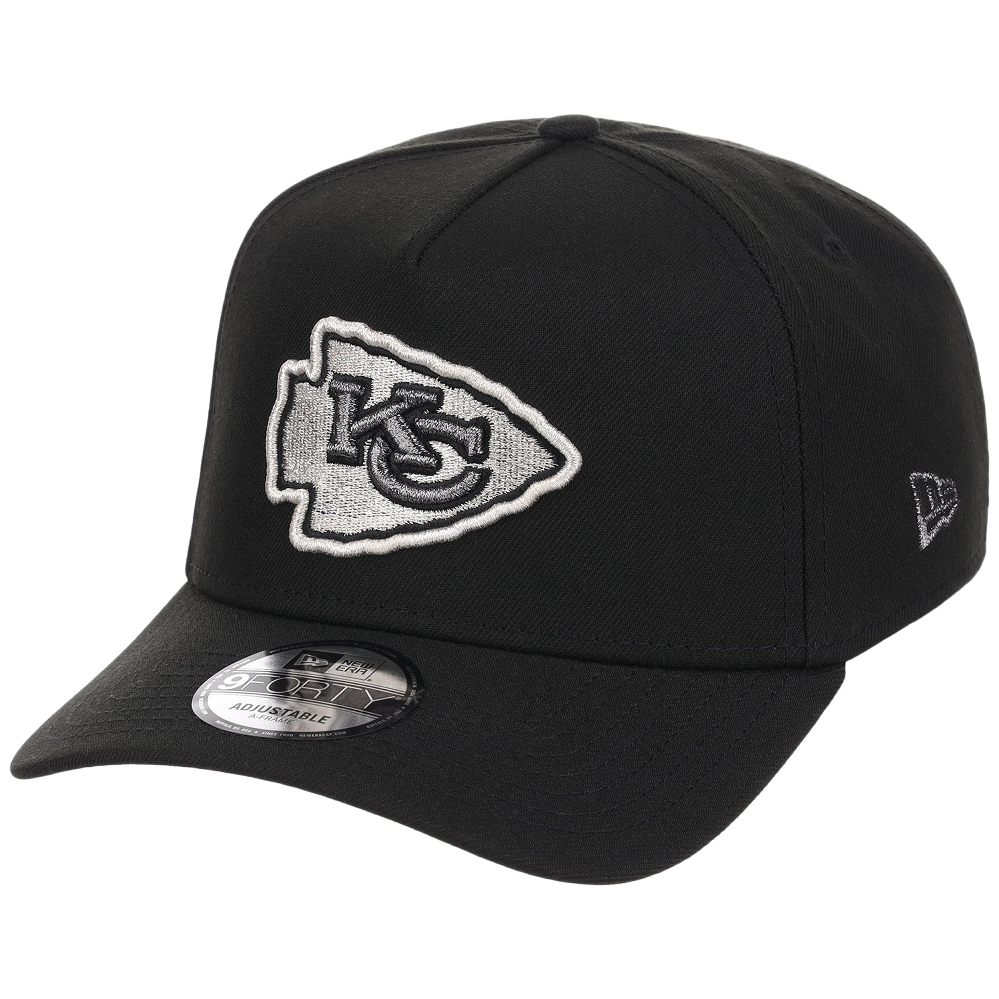 Kansas City Chiefs NFL Liquid Titanium New Era 9FORTY