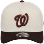 Washington Nationals MLB Chrome x Burnt Wood FASHION CORE New Era 9FORTY A-Frame