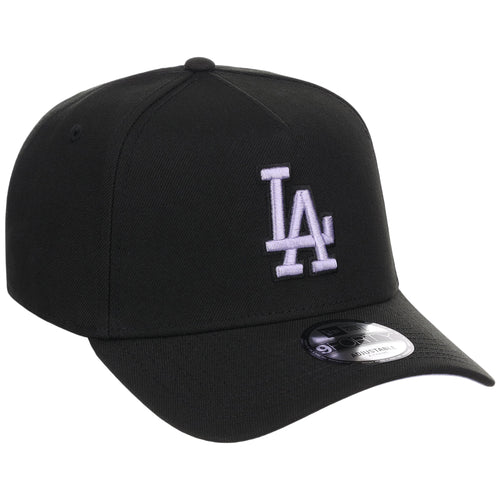 Los Angeles Dodgers MLB Black x Lavender FASHION CORE New Era 9FORTY A-Frame