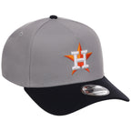 Houston Astros MLB Gray OTC FASHION CORE New Era 9FORTY A-Frame