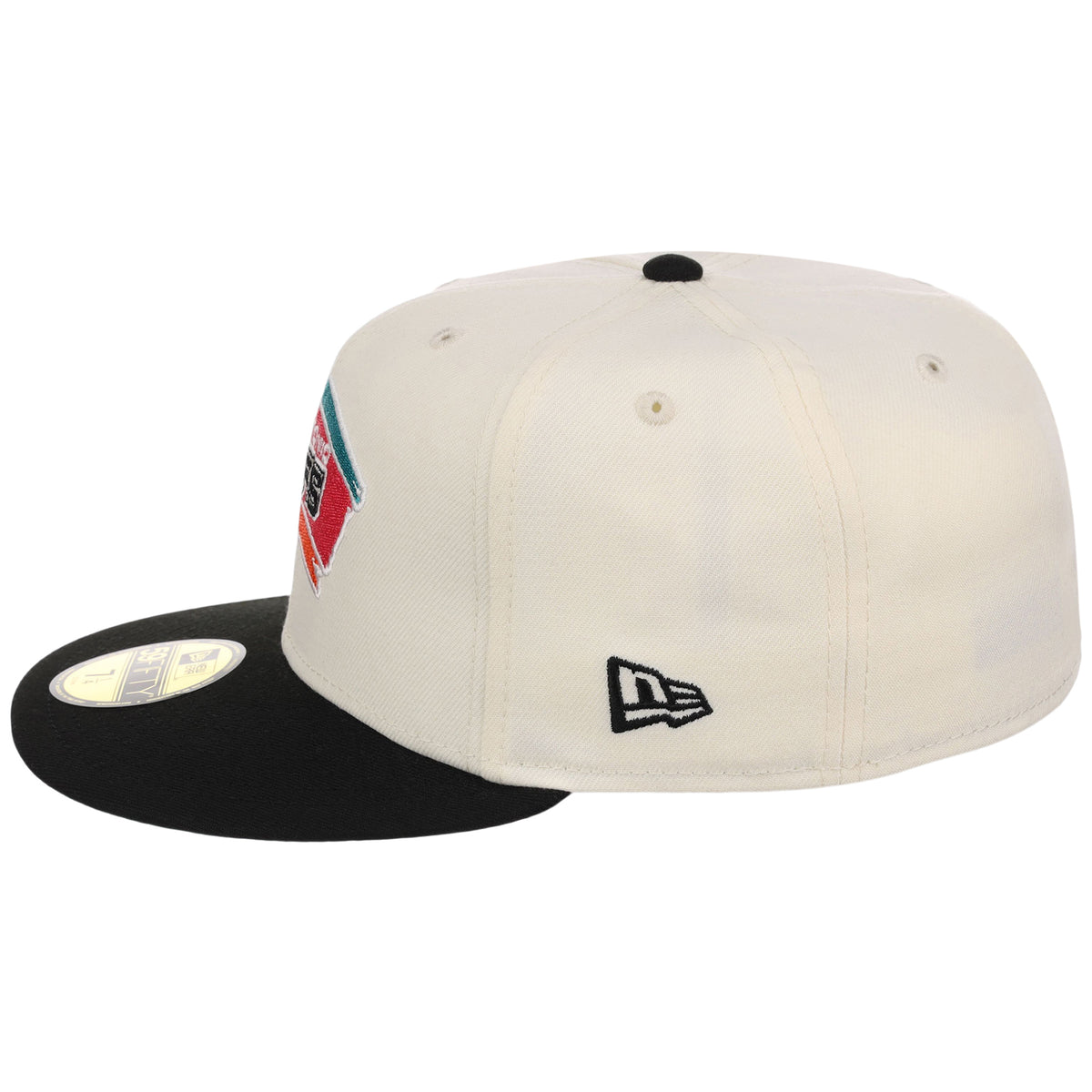 San Antonio Spurs NBA Chrome OTC New Era 59FIFTY (Chrome/Black)