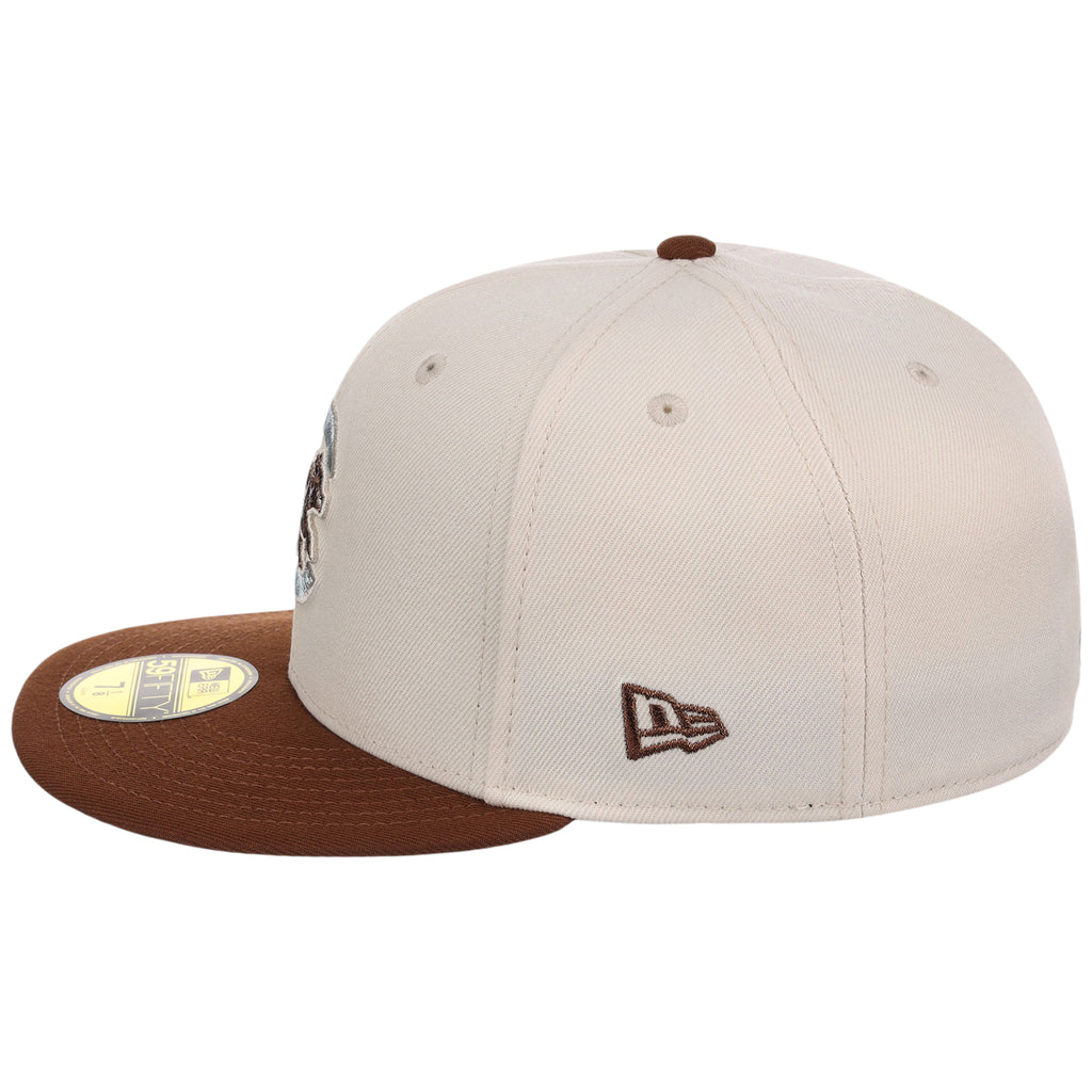 Chicago Cubs MLB Auburn Cream New Era 59FIFTY
