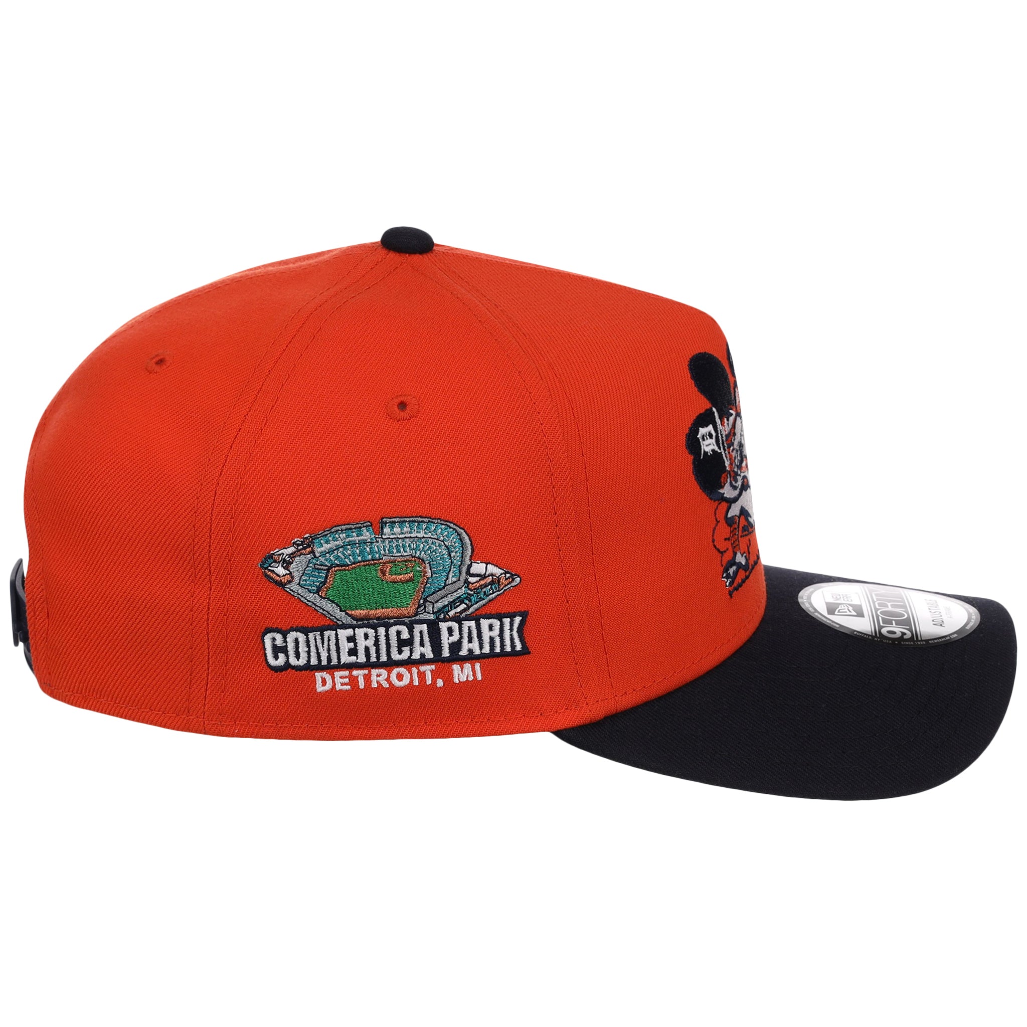 Detroit Tigers Friday Flux New Era 59FIFTY (Orange/Navy)