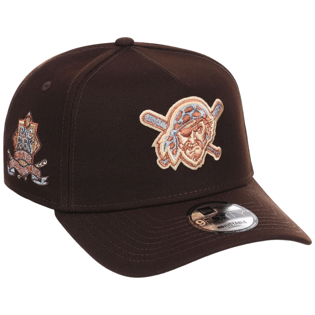 Pittsburgh Pirates MLB Frosted Bark New Era 9FORTY A-Frame