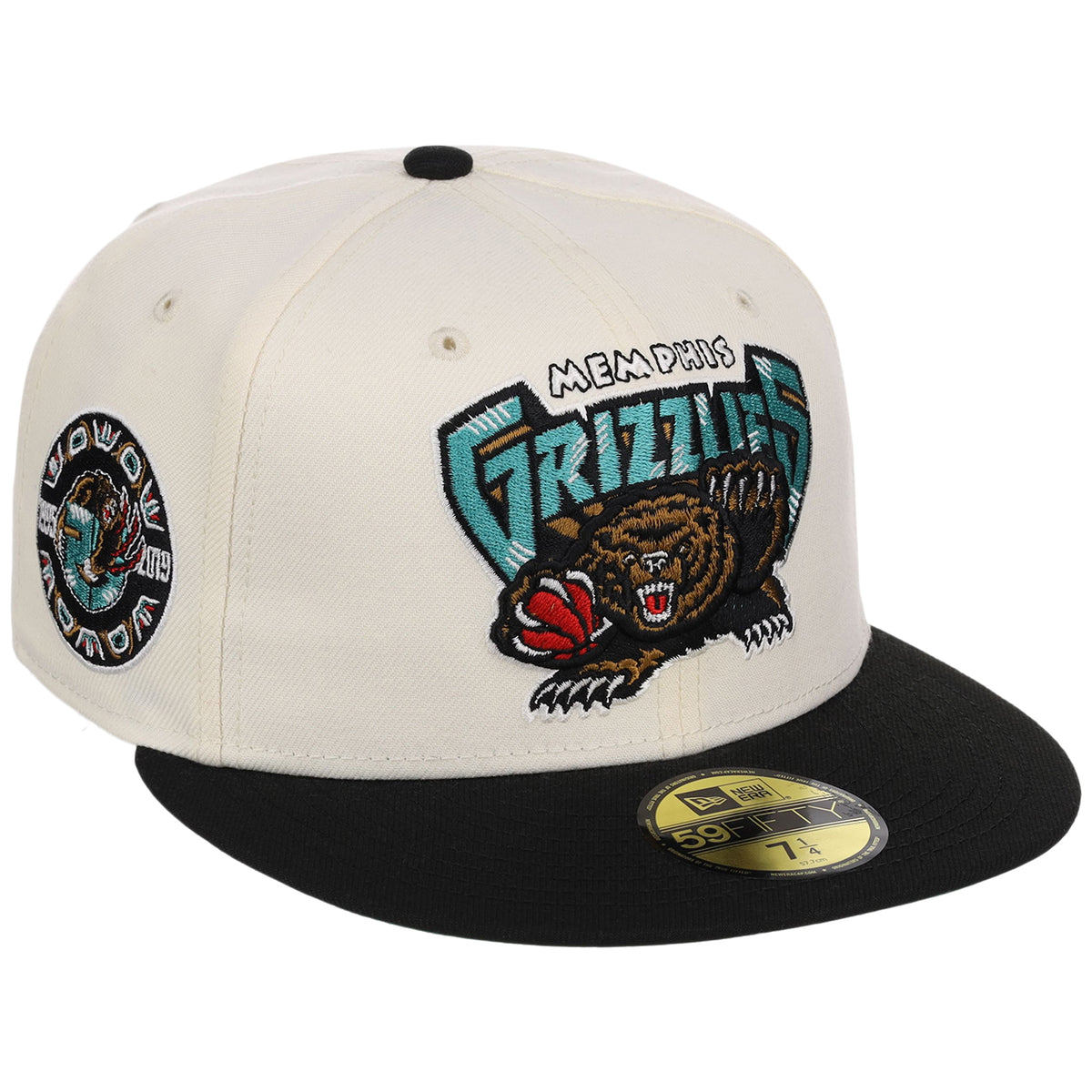Memphis Grizzlies NBA Chrome OTC New Era 59FIFTY (Chrome/Black)