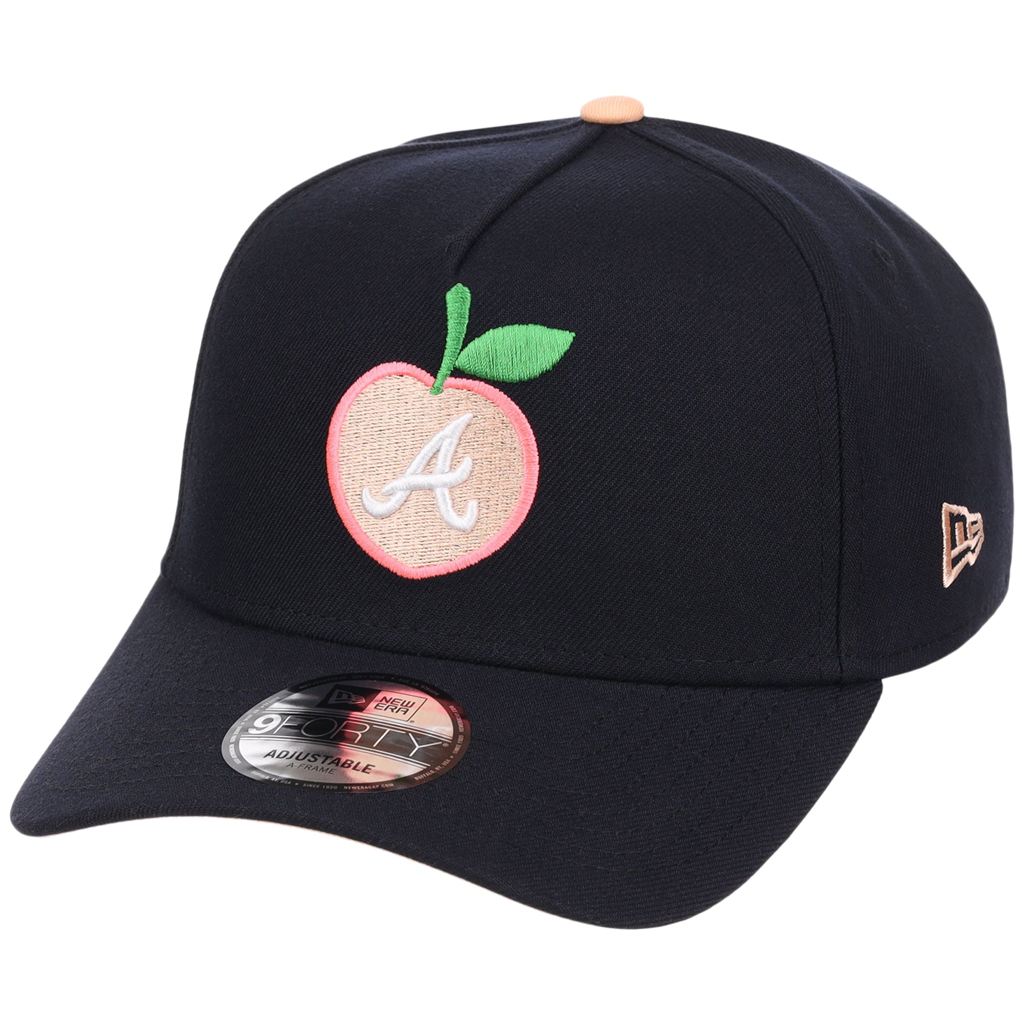 Atlanta Braves Peach Atlanta Crown the City New Era 9FORTY