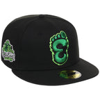 Eugene Emeralds MiLB Black Dome New Era 59FIFTY