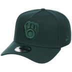 Milwaukee Brewers MLB Dark Green FASHION CORE New Era 9FORTY A-Frame