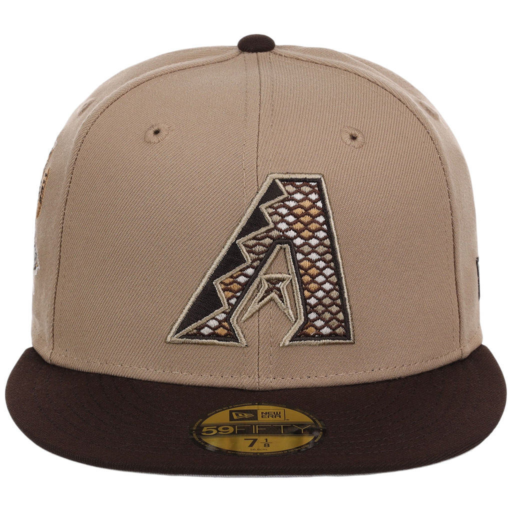 Arizona Diamondbacks Phoenix Crown the City New Era 59FIFTY (Camel/Dark Brown)
