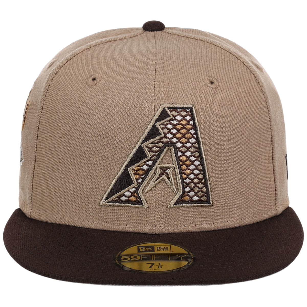 Arizona Diamondbacks Phoenix Crown the City New Era 59FIFTY (Camel/Dark Brown)
