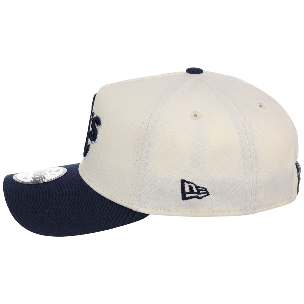 Oakland Athletics MLB Chrome x Navy FASHION CORE New Era 9FORTY A-Frame