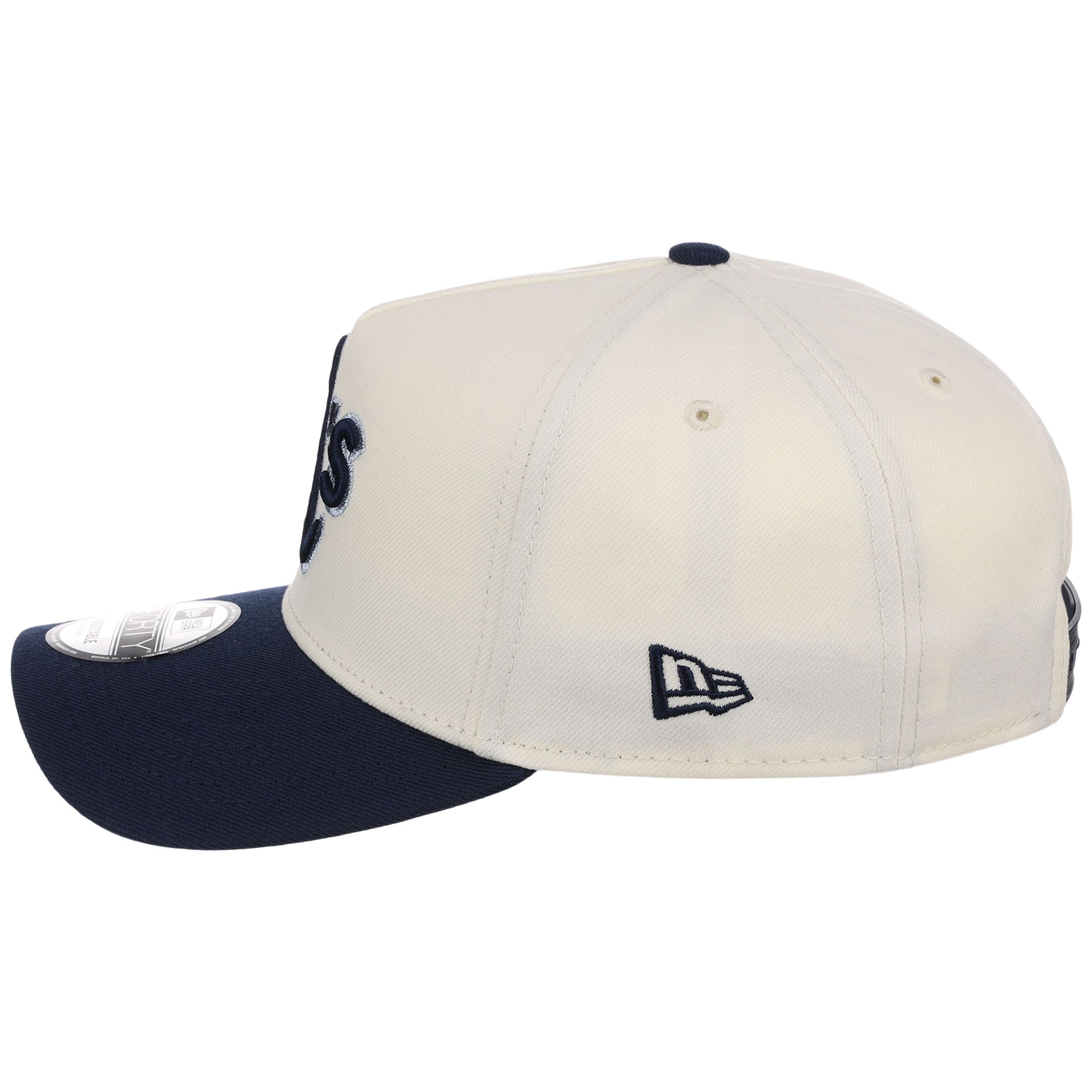 Oakland Athletics MLB Chrome x Navy FASHION CORE New Era 9FORTY A-Frame