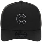 Chicago Cubs MLB Black x Pewter FASHION CORE New Era 9FORTY A-Frame