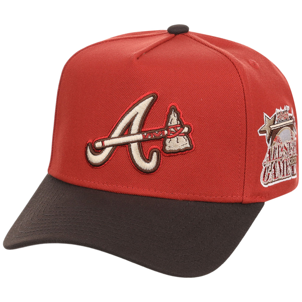 Atlanta Braves MLB Brown Stone Heat Mitcell & Ness Pro Pinch