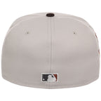 Texas Rangers Lone Star Livestock New Era 59FIFTY (Stone/Dark Brown)
