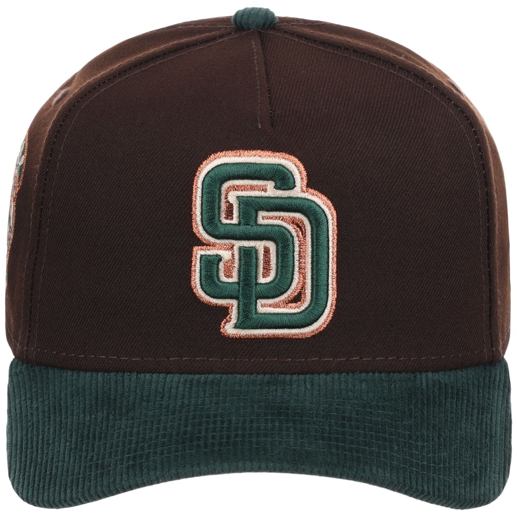 San Diego Padres MLB Forest Ember New Era 9FORTY A-Frame
