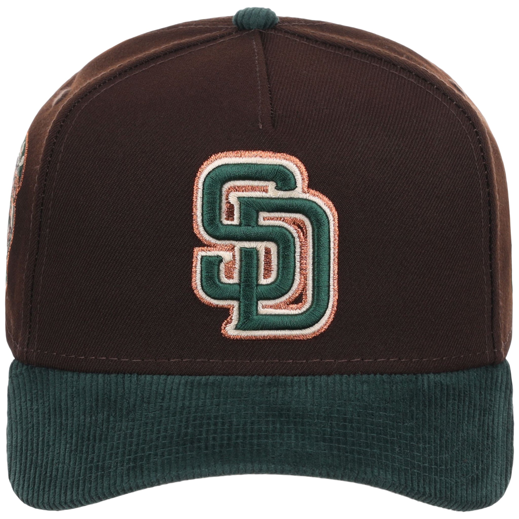 San Diego Padres MLB Forest Ember New Era 9FORTY A-Frame