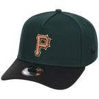 Pittsburgh Pirates MLB Dark Green x Black FASHION CORE New Era 9FORTY A-Frame