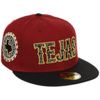 Texas Rangers Dallas Crown the City New Era 59FIFTY (Red/Black) – 1