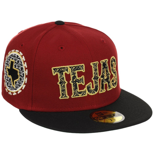Texas Rangers Dallas Crown the City New Era 59FIFTY (Red/Black)