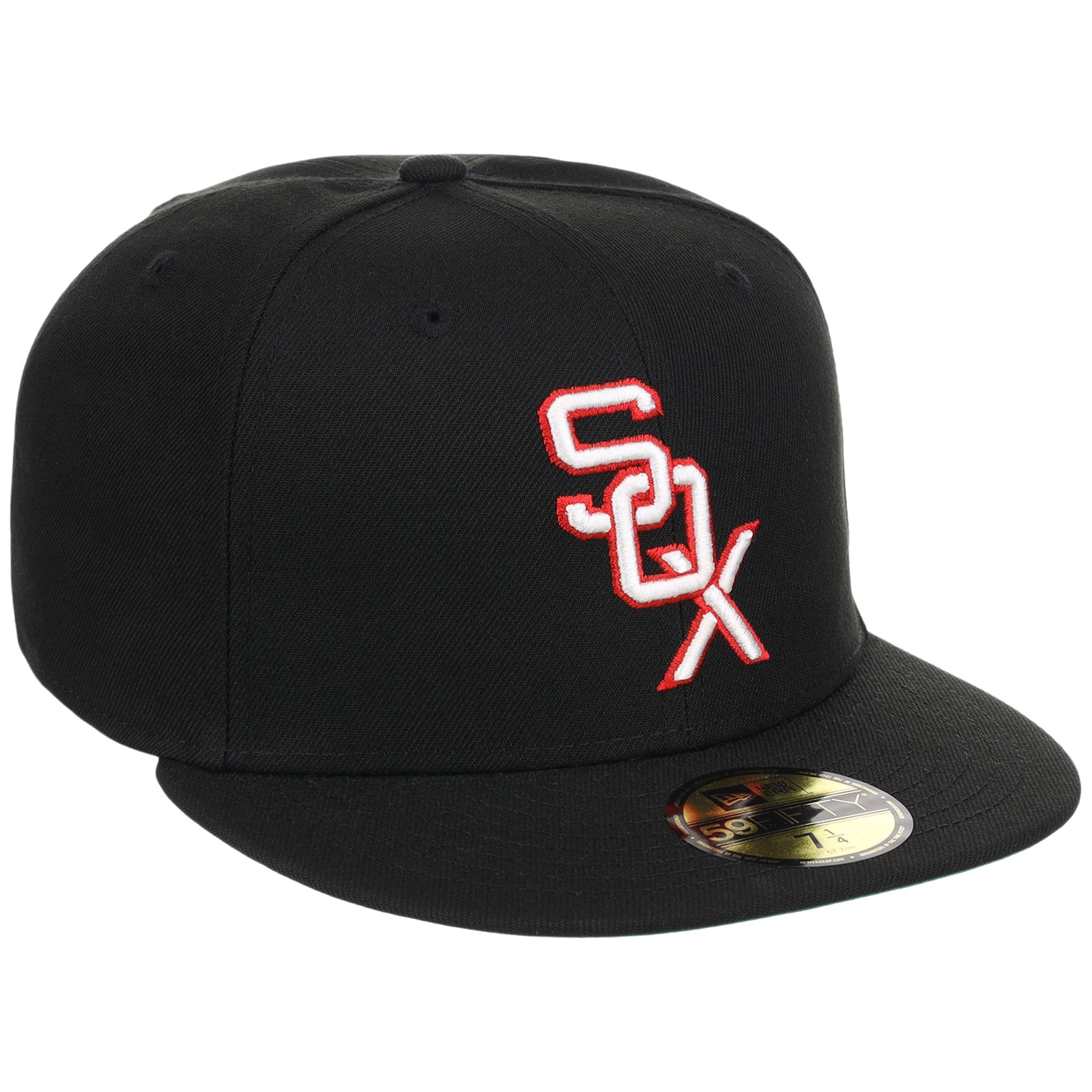 Chicago White Sox MLB Cooperstown Authentic Collection New Era 59FIFTY (Black/Black)