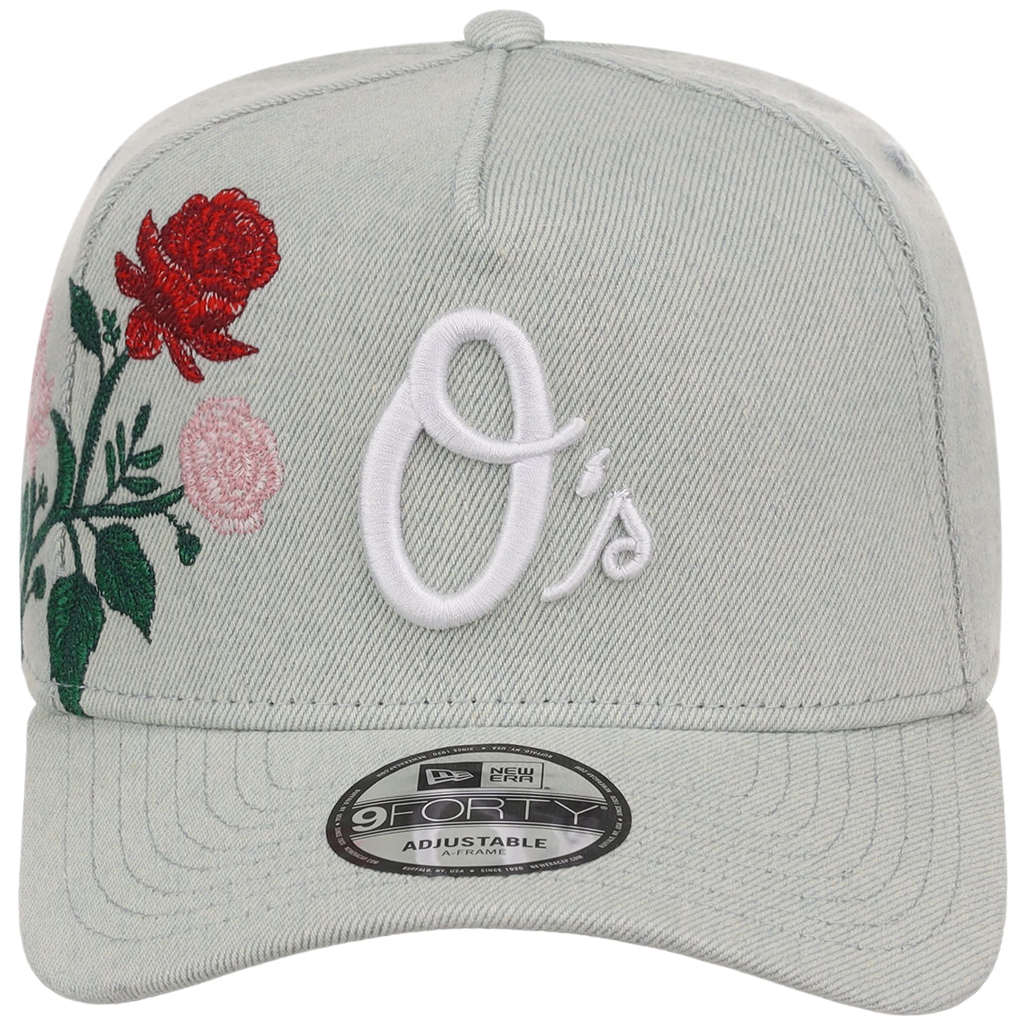 Baltimore Orioles MLB Denim Flower New Era 9FORTY