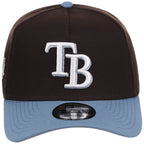 Tampa Bay Rays MLB Driftwood Fade New Era 9FORTY A-Frame