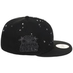 Atlanta Braves Quavo Georgia Pack Collection - New Era 59FIFTY "Iced Out" (Black/Black)