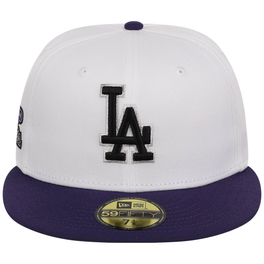 Los Angeles Dodgers Apex Venom New Era 59FIFTY (White/Purple)