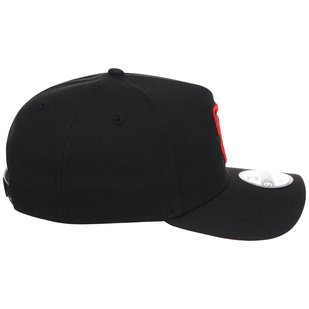 San Diego Padres MLB Black x Red FASHION CORE New Era 9FORTY A-Frame