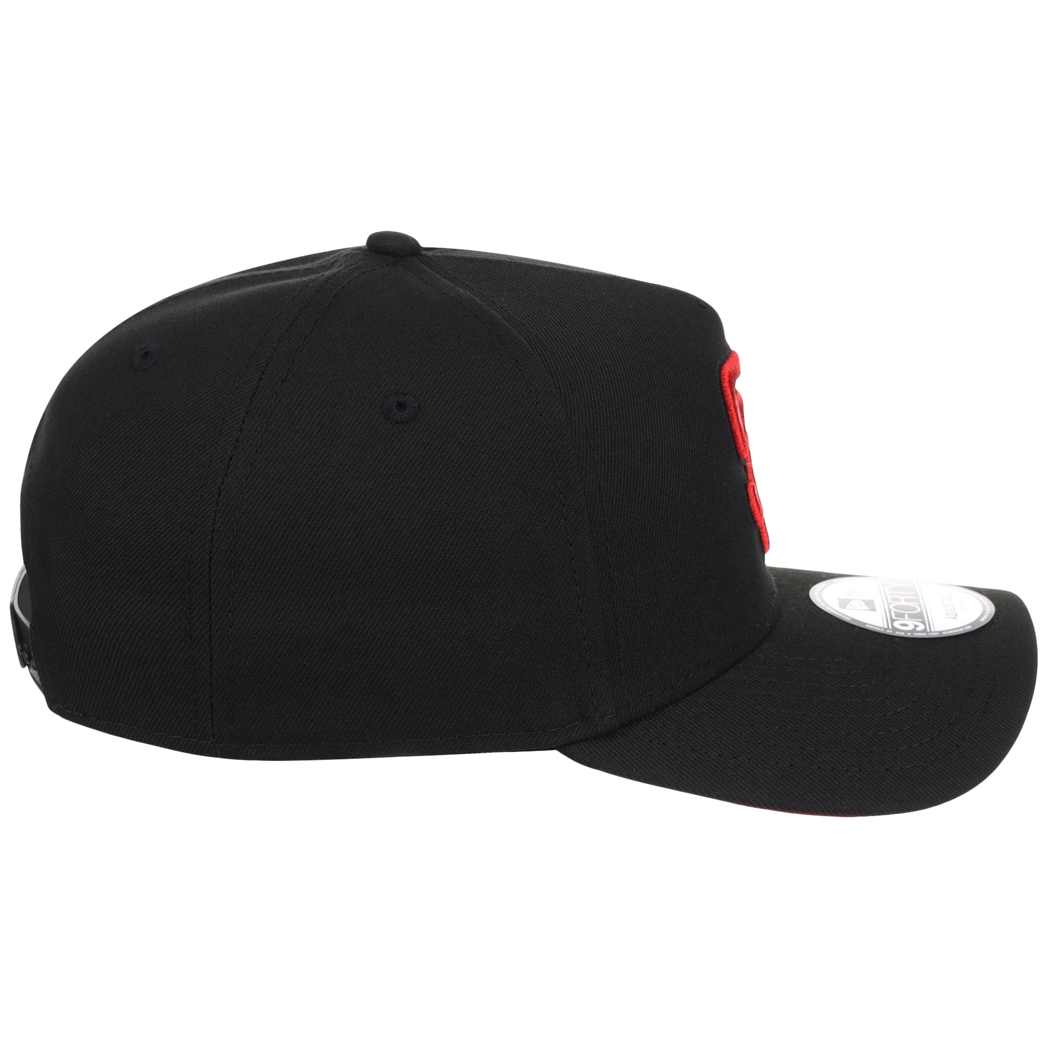 San Diego Padres MLB Black x Red FASHION CORE New Era 9FORTY A-Frame