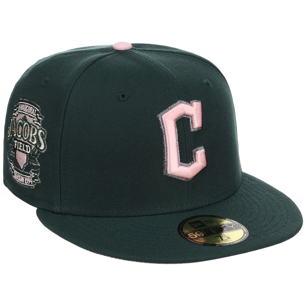 Cleveland Guardians MLB Emerald Bloom New Era 59FIFTY