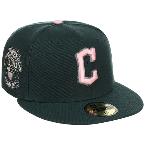 Cleveland Guardians MLB Emerald Bloom New Era 59FIFTY