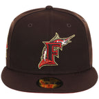 Florida Marlins MLB Burnt Wood x Red New Era 59FIFTY – 5
