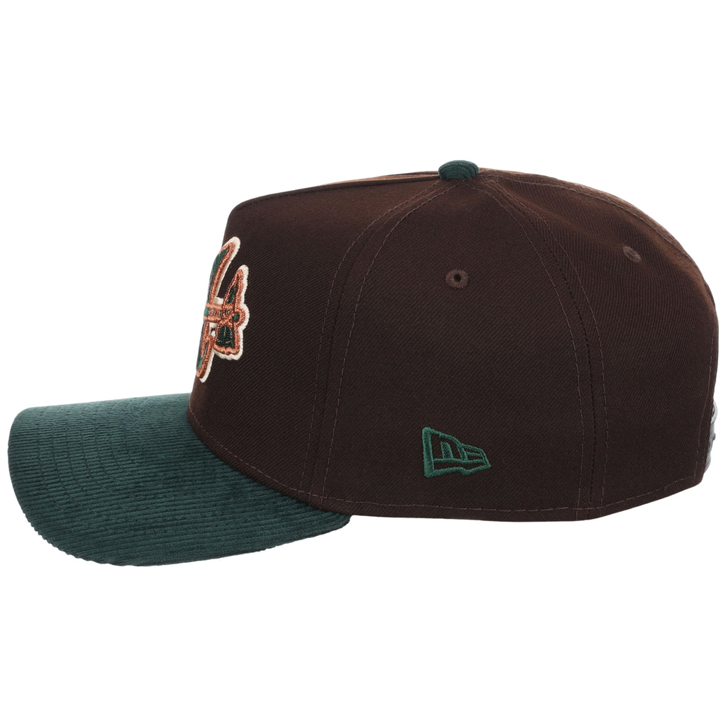 Atlanta Braves MLB Forest Ember New Era 9FORTY A-Frame